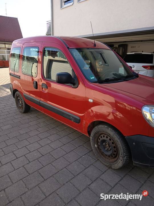 Renault Kangoo 12 benzyna klima Rok produkcji 2008 Gniezno