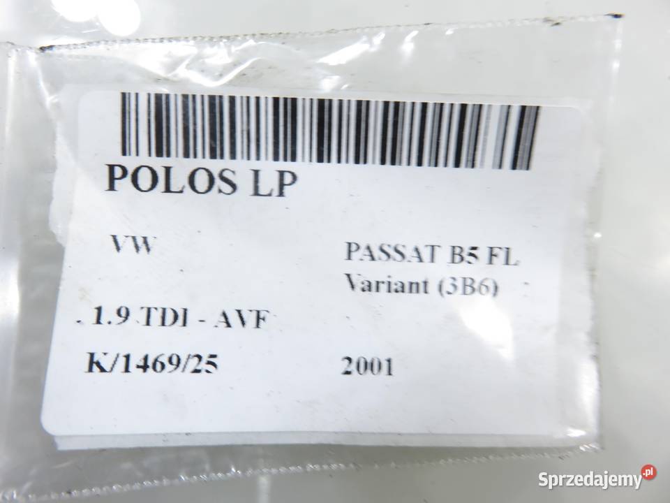 PÓŁOŚ LEWA PRZEDNIA VW PASSAT B5 19 TDI