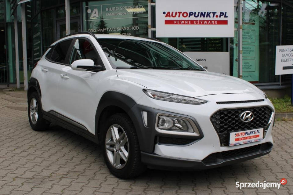 HYUNDAI Kona 2019r Gwarancja IWŁ ASO FV23 Świeżo 115849km Chorzów