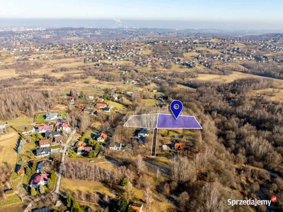 Golkowice działka budowlana B utwardzona Sprzedaż małopolskie