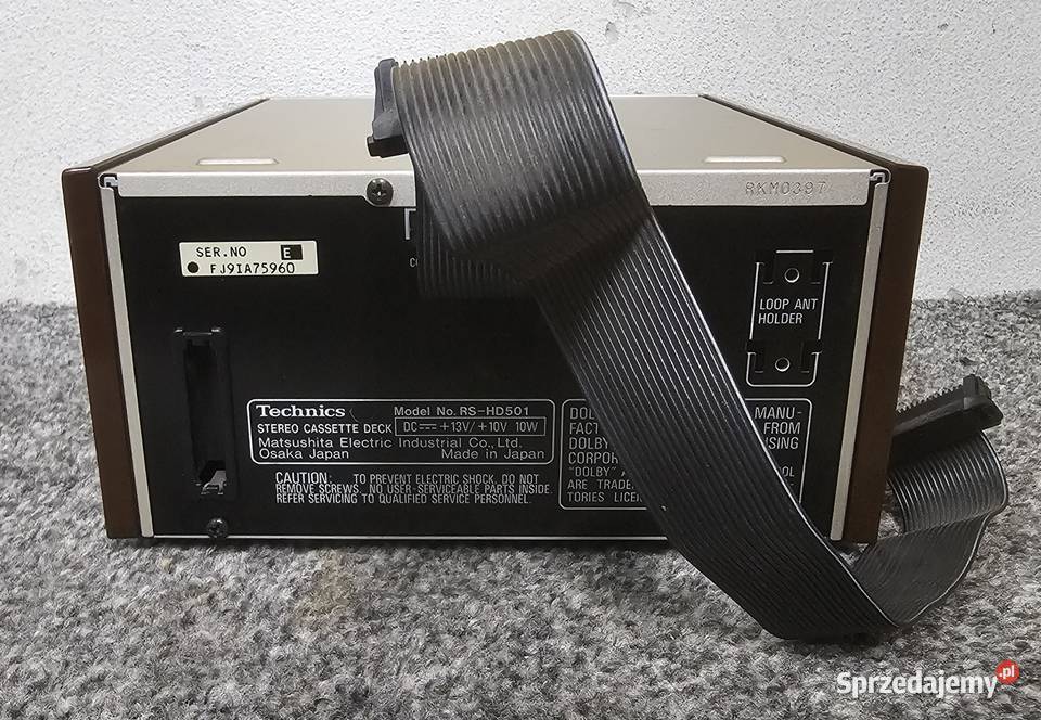 Deck Technics RSHD501 taśma łączeniowa SPRAWNY sprzedam