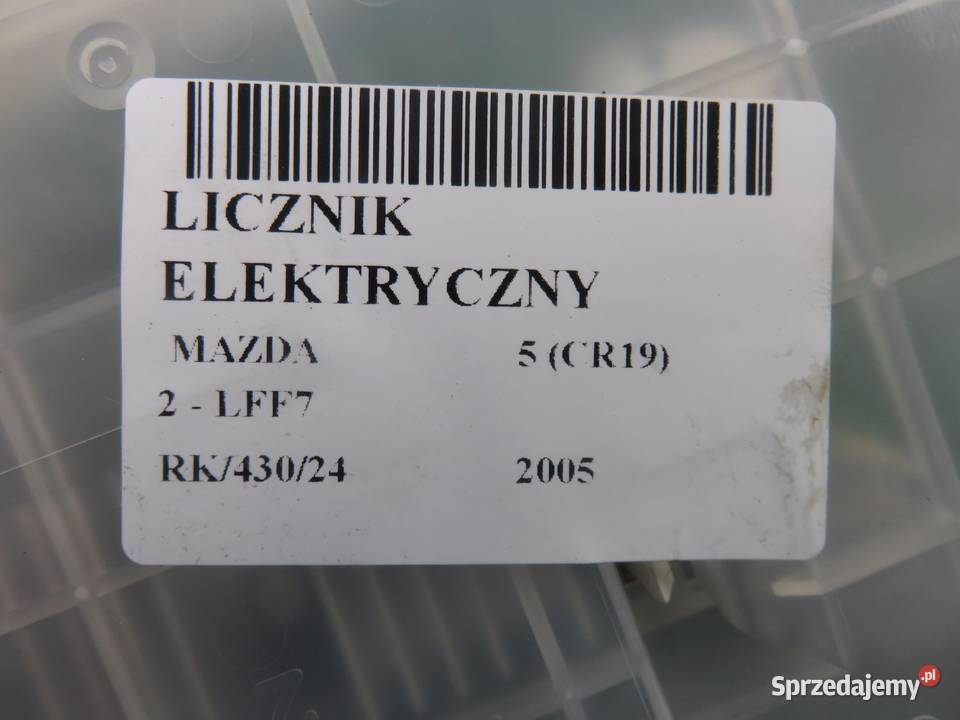 LICZNIK MAZDA 5 CR19 2 LFF7 CDCC33B