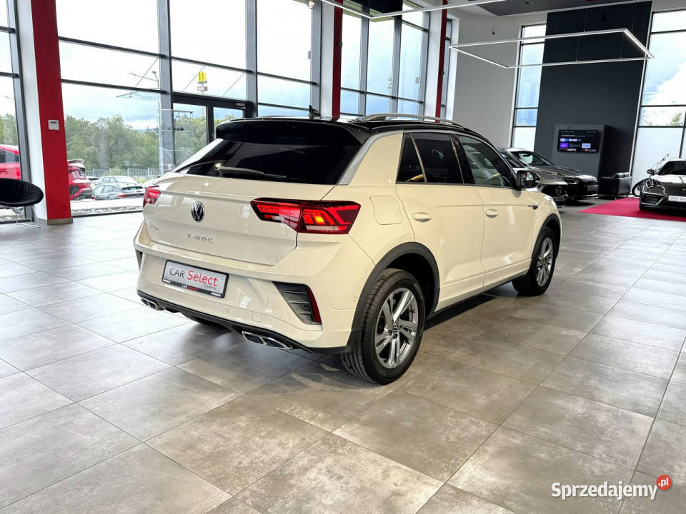 Volkswagen TRoc RLine 15TSI 150 DSG 2022 r salon Myślenice sprzedam