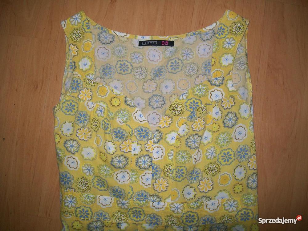 Wiosenna sukienka 38 kolczyki Rozmiar 38(M) Lębork