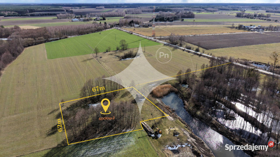 Działka siedliskowa z małym domkiem w Dobromyślu lubelskie Dobromyśl