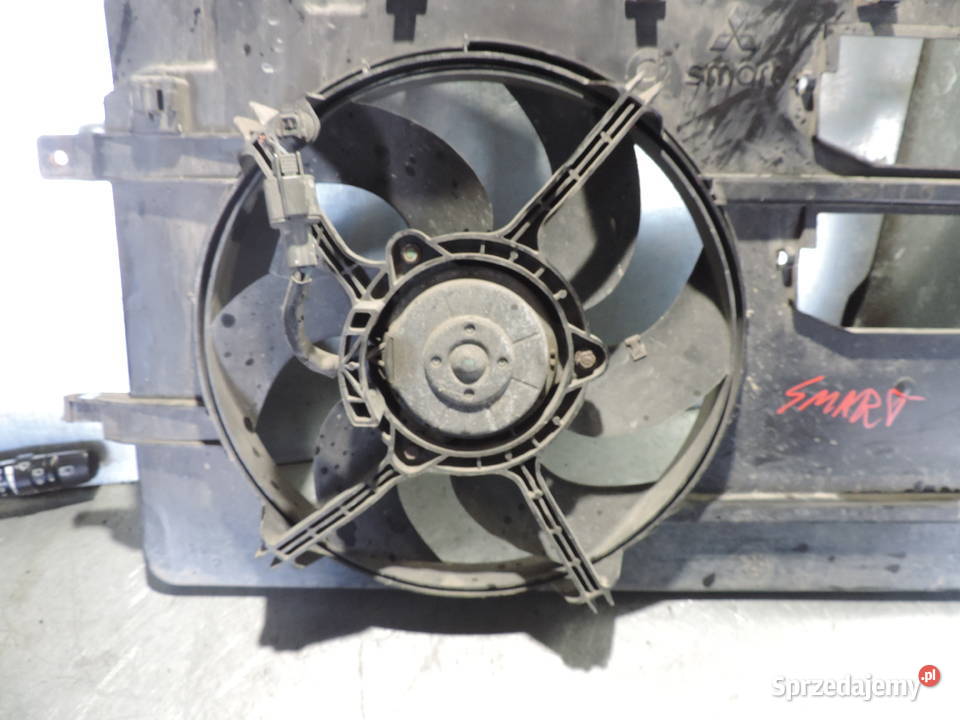 WENTYLATOR CHŁODNICY SMART FORFOUR 454 11 13 15 Rok produkcji 2006 Nowy Sącz