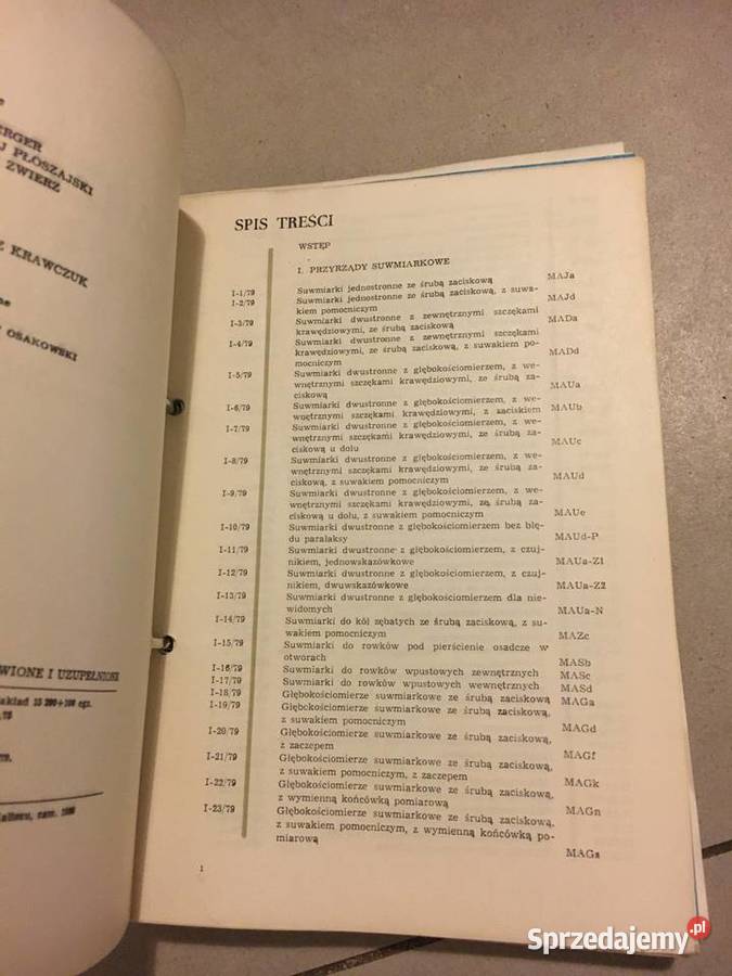 Katalog techniczny Narzędzia pomiarowe do Łęczyca