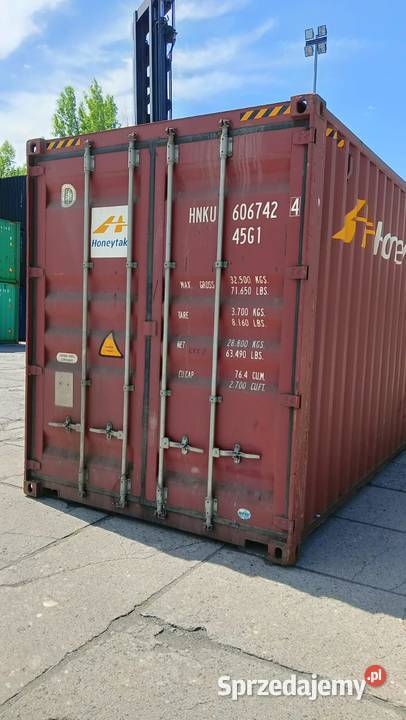 Kontener morski 40 HC IICL 12 metrowy POLKONT Lublin sprzedam