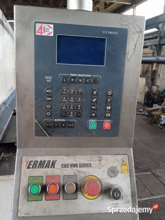 Nożyce gilotynowe hydrauliczne ERMAK CNC HVR