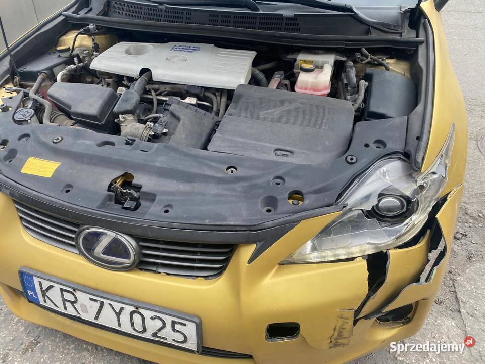 Lexus CT 200h 2012 matowy Kraków