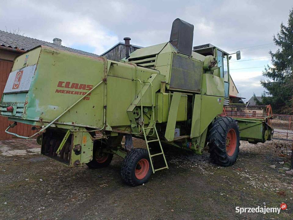 Kombajn zbożowy Claas Merkator 75 świętokrzyskie Busko-Zdrój