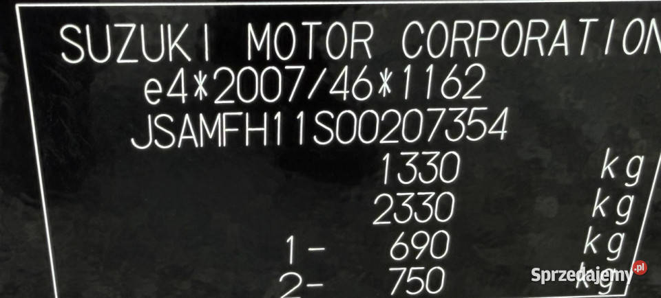 Suzuki Ignis Benzyna Zarejestrowany Ubezpieczony ASR (kontrola trakcji) Elbląg