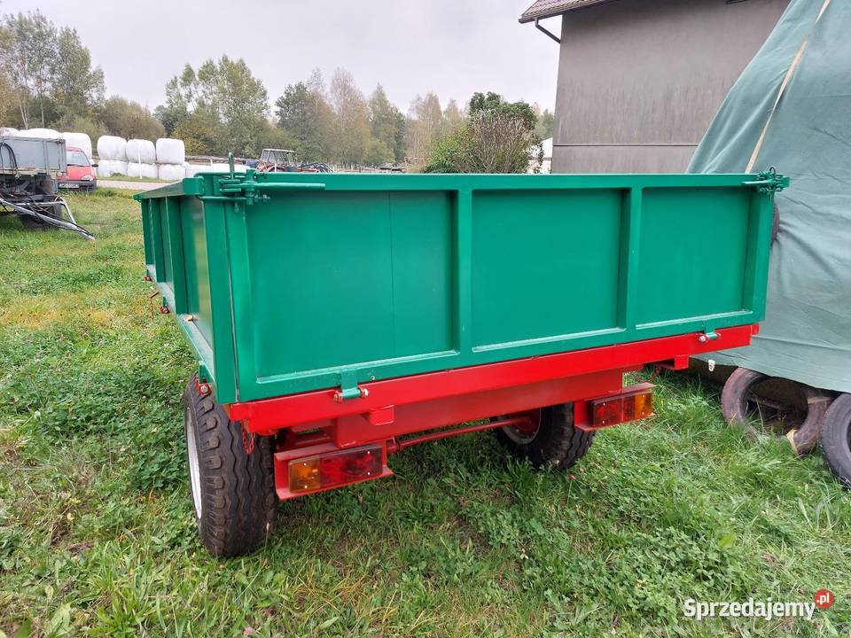 Przyczepa jednoosiowa nowa 3x185 wywrót na 3 Skrzyszów