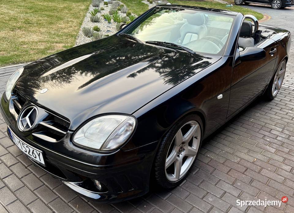 Mercedes SLK 20 Coupe Cabrio piękny stan Wieliszew