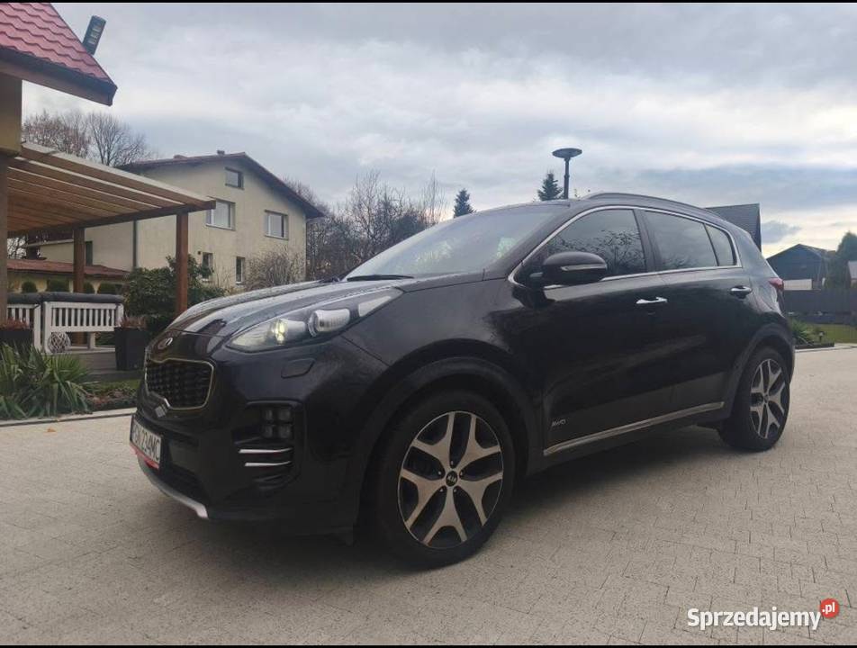KIA Sportage GT 20d 185 4x4 Stan idealny Full Jabłonka
