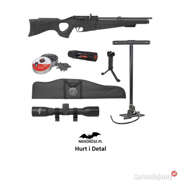 OFERTAmarzec Wiatrówka PCP Hatsan Flash 101 SET Sporty strzeleckie i myślistwo Trzcianka sprzedam