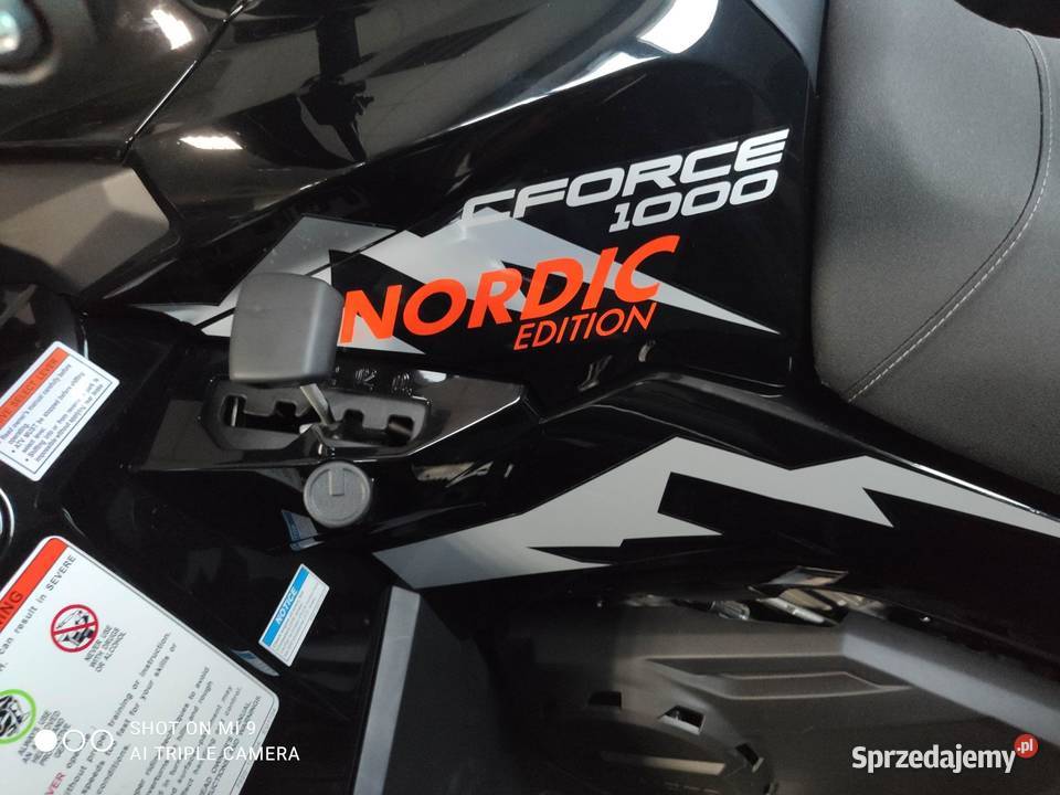 CF MOTO C FORCE 1000 EPS NORDIC ciągnik VAT 23 mazowieckie Siedlce