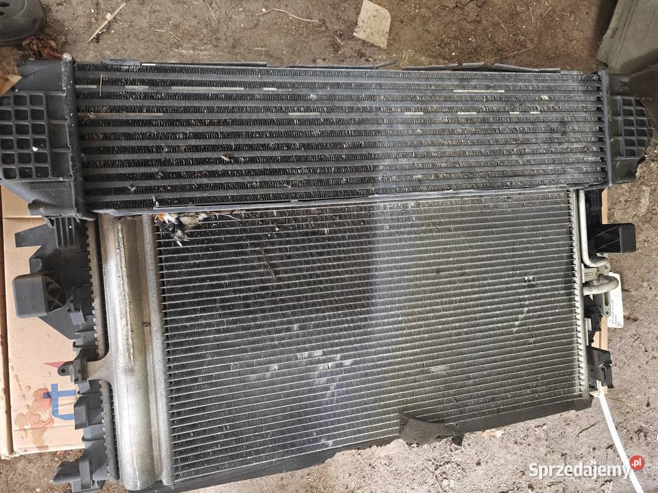Komplet chłodnic z wentylatorem ford s mk1 18 łódzkie