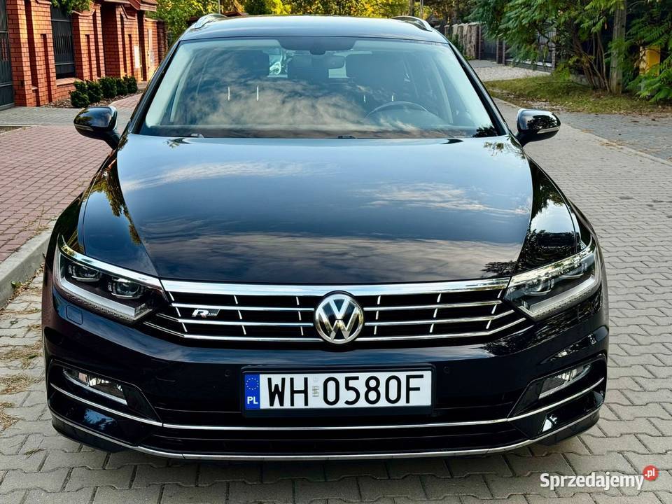 VW Passat DSG RLine Ideał FULL LED NAVI Kamera garażowany Passat mazowieckie