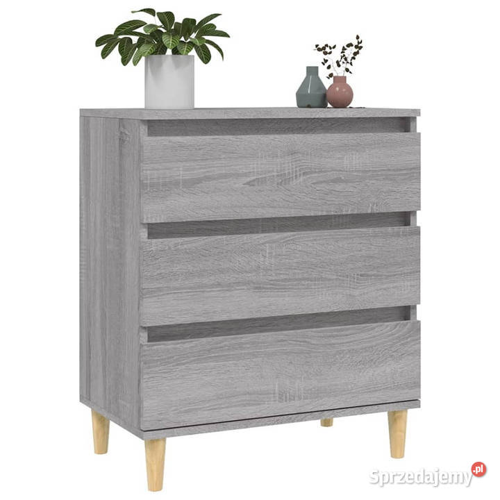 Komoda szary dąb sonoma 60x35x70 materiał Warszawa sprzedam