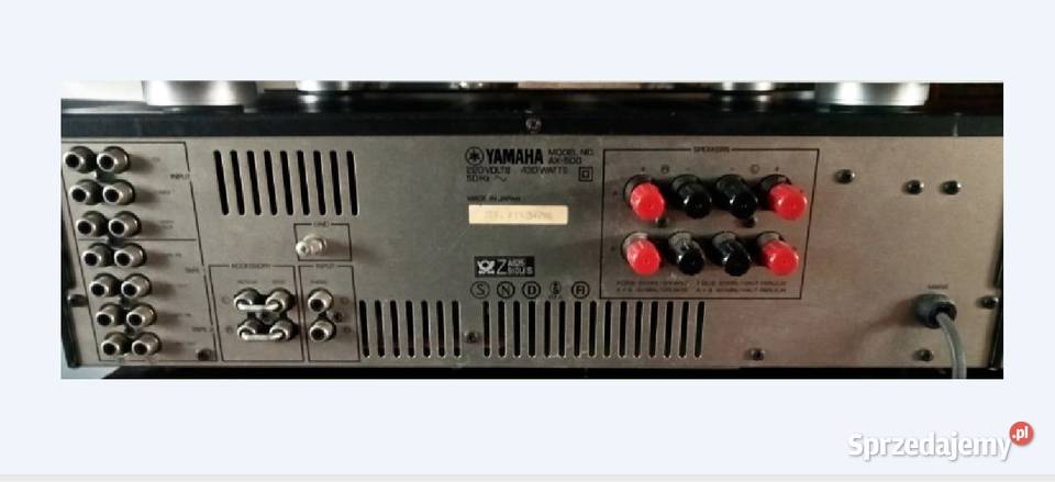 Yamaha AX 500 wzmacniacz zintegrowany wielkopolskie Chocz