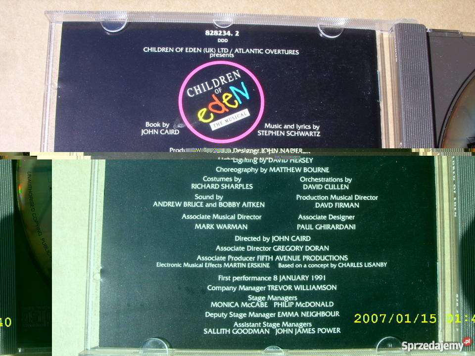 Rock CD CHILDREN OF EDEEN sprzedam