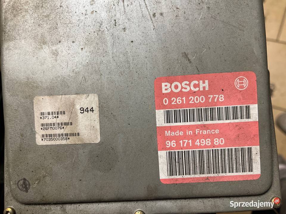 Komputer silnika PEUGEOT CITROEN 0261200778 Margonin