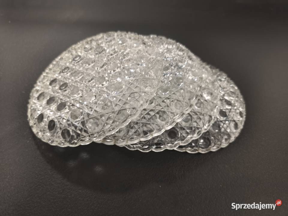 szklane miseczkitalerzyki deserowe vintage Gdańsk