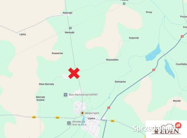 Działka Zakrze 1280m2