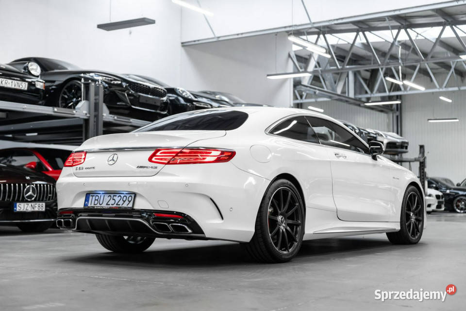 Mercedes S 63 AMG 55 V8 585 AMG Burmester Rok produkcji 2015 Mercedes-Benz Węgrzce