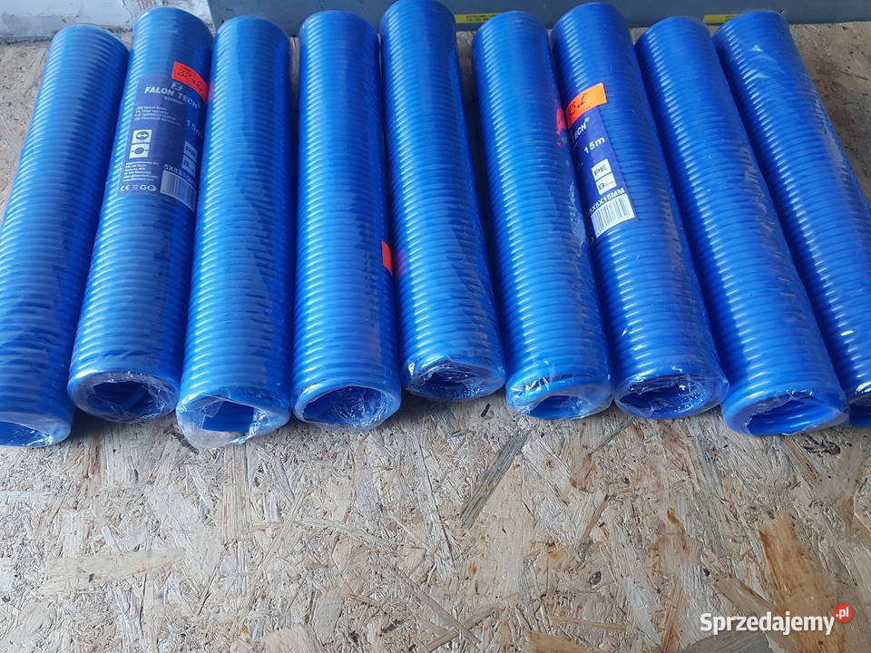 WĄŻ SPIRALNY 5x8 mm 15m PRZEWÓD DO KOMPRESORA elektryczny  sprzedam
