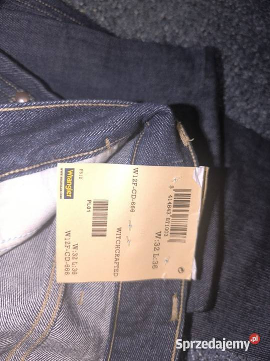 Nowe Jeansy Męskie Wrangler 2FRZ W32 L36