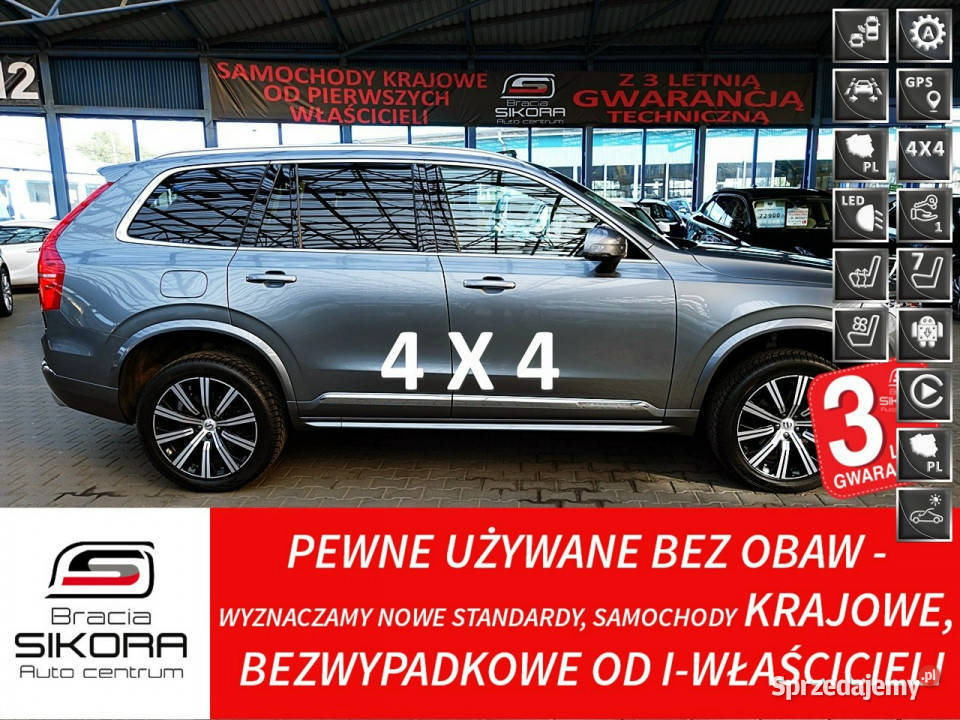 Volvo XC 90 7osób INSCRIPTION PNEUMATYKA elektrochrom. lusterko wst. Mysłowice