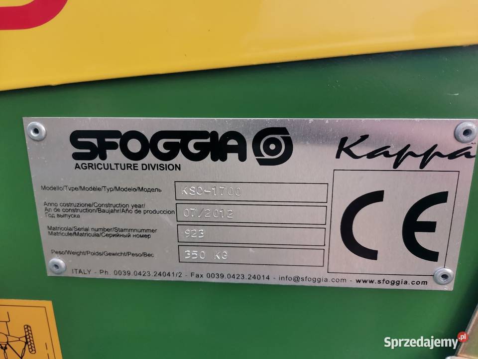 Siewnik sfoggia k4sc do zboza Radom sprzedam