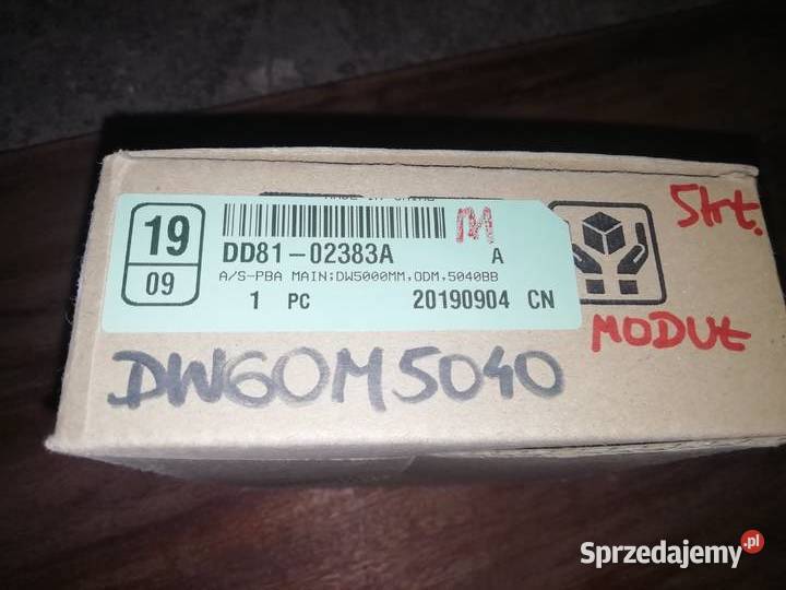 Moduł do zmywarki DW60M5040 DW3653S DD8102383A Opole sprzedam