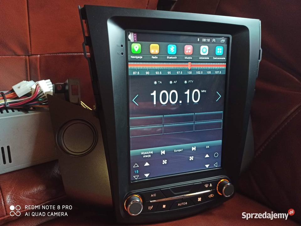 Radio android 10 toyota RAV4 0815 nowe Tesla 132 Szczytno