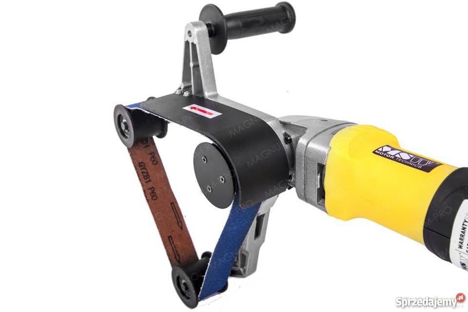 SZLIFIERKA taśmowa do rur profili spawów 230V Poczesna