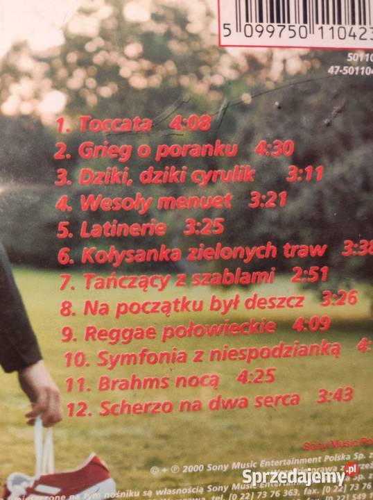 Tytus Wojnowicz Fonogram cd 2000 Sony Kielce