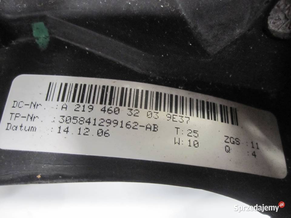 MERCEDES E KLASA S211 W211 LIFT kierownica świętokrzyskie