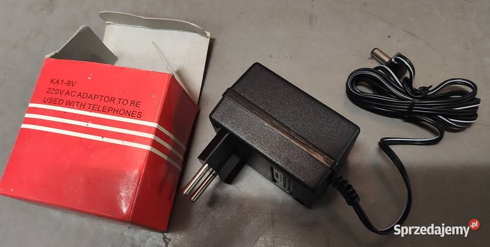 Ładowarka zasilacz ACDC 9VDC 500mA Warszawa