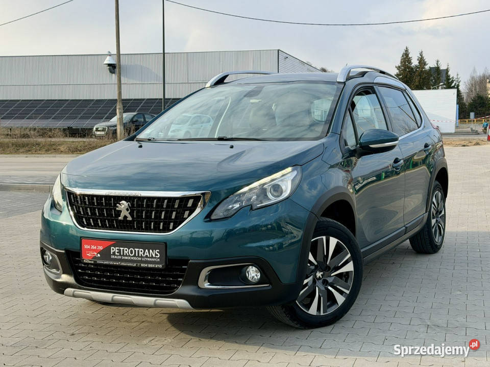 Peugeot 2008 12 110 LED Automat Nawigacja tempomat 2008 Samochody osobowe Mrągowo