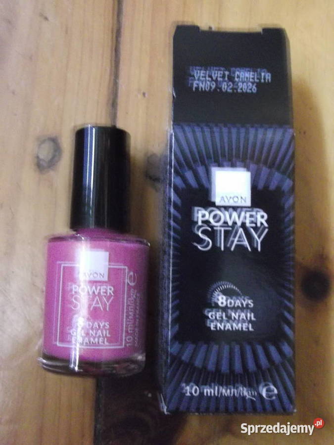 Żelowy lakier do paznokci Velvet Camelia Avon Manicure, pedicure