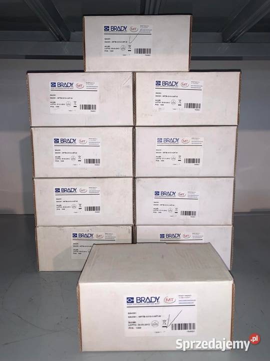 Brady Targhetta 5x10 non adhesive x10 pack x Pozostałe Warszawa