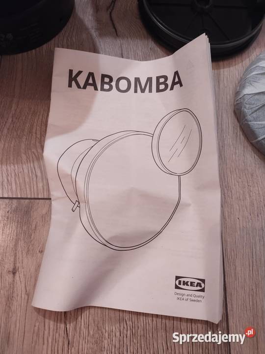Lampa scienna LED Kabomba IKEA NOWA Krakow Kraków