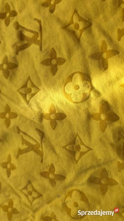 Louis Vuitton Żółty TShirt Monogram 100 Bawełna Tarnobrzeg