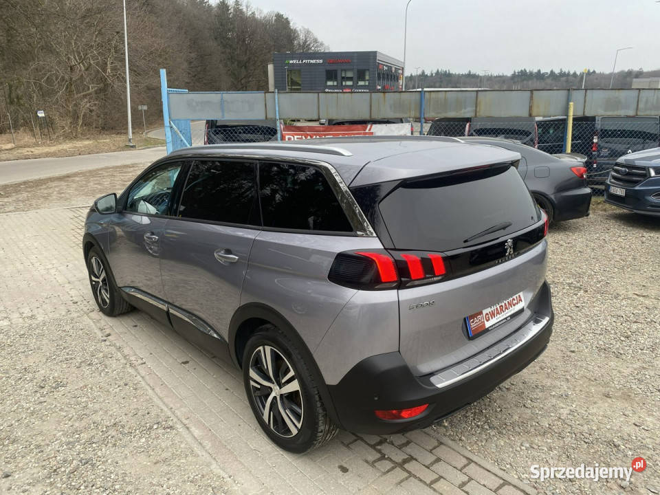 Peugeot 5008 16 hdi automat 7osb Ledy pół skóry VAT marża Gdańsk
