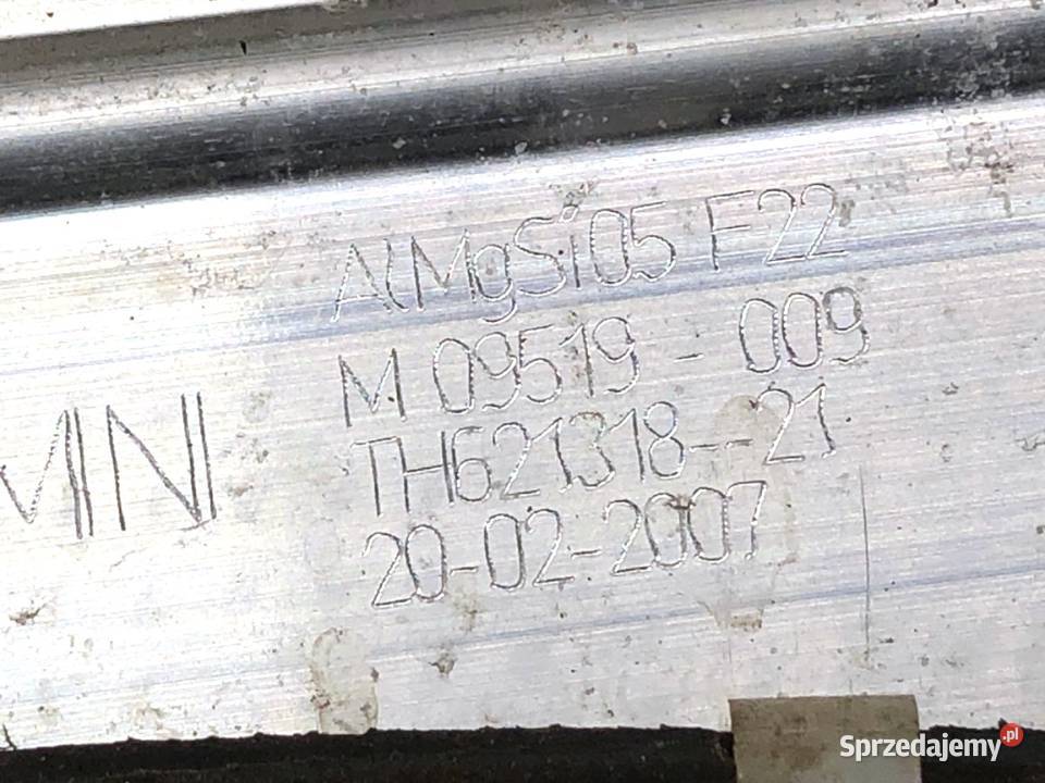 PODNOŚNIK SZYBY LEWY PRZÓD MINI R56 2753721 osobowe