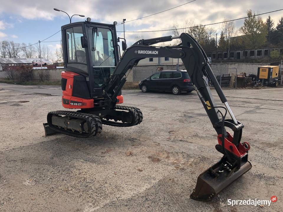 Minikoparka EUROCOMACH ES25ZT Komatsu JCB Kubota sprzedam
