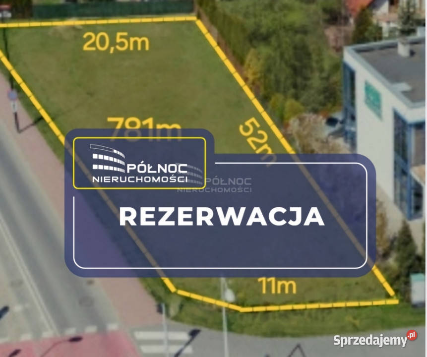 Działka w centrum Świdnika na sprzedaż