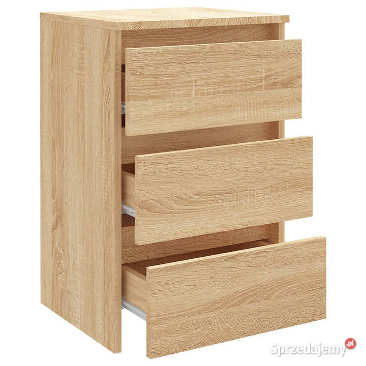 Szafka nocna dąb sonoma 40x35x625 materiał